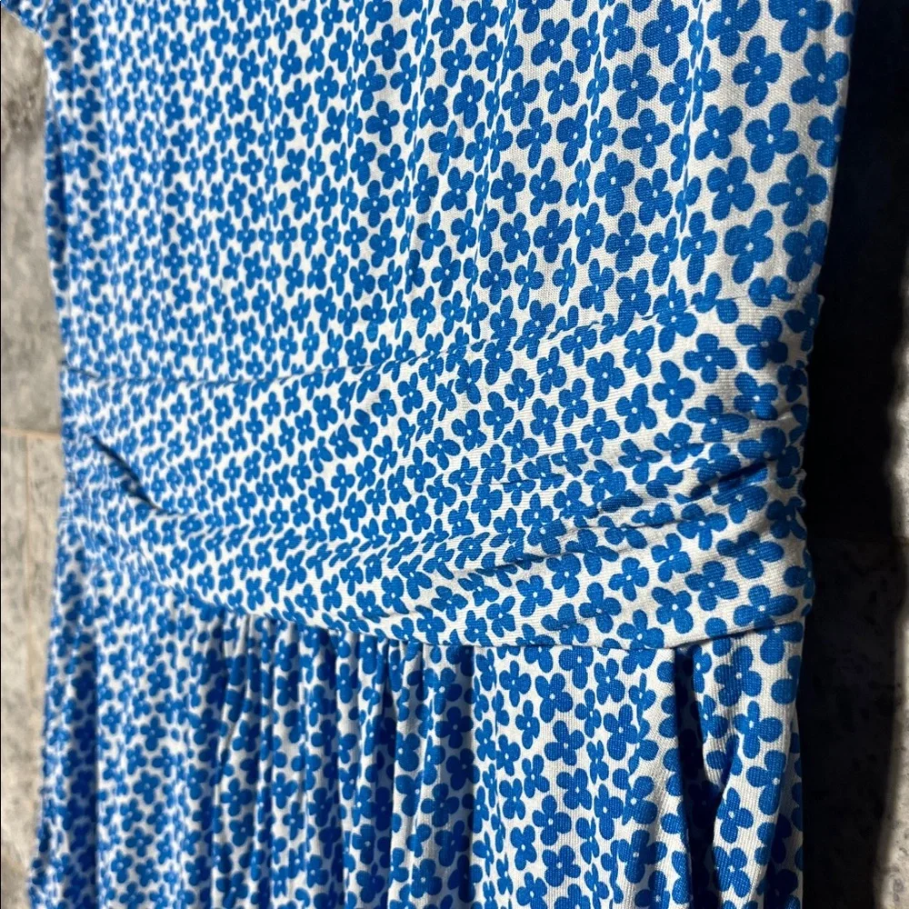 💥HP💥🆕NWT Boden “Amelie” Midi Floral Dress – US 4 – Blue Daisy Bud - Picture 8 of 8